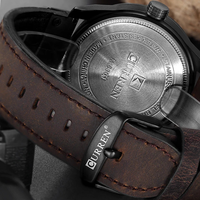 Curren Leather Watch