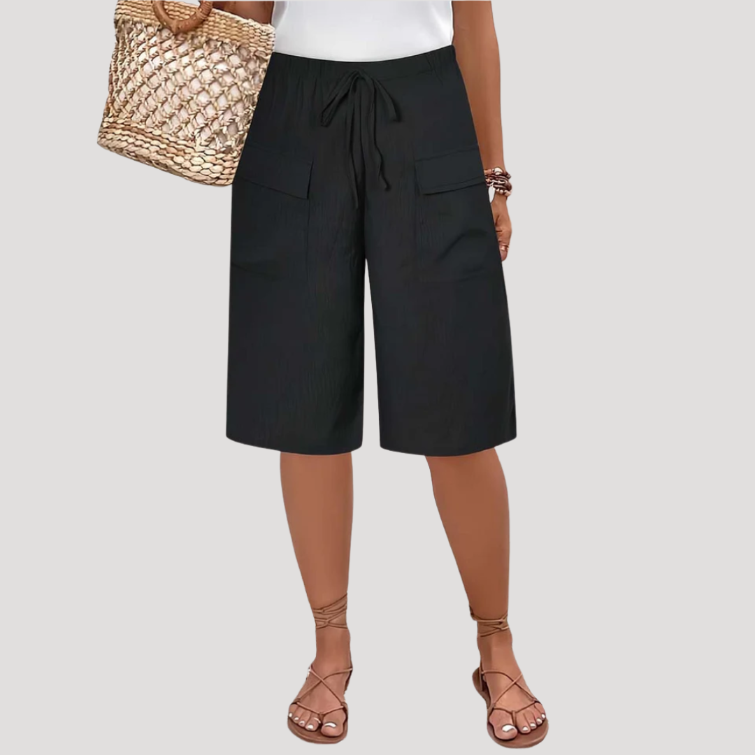 Women’s Elasticated Waist Bermuda Shorts