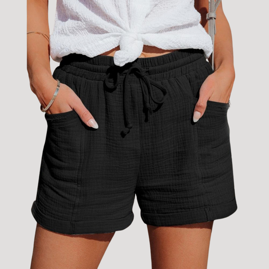 Women’s Linen Casual Summer Shorts