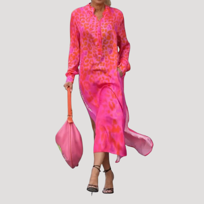 Women’s Printed Casual Summer Midi Dress