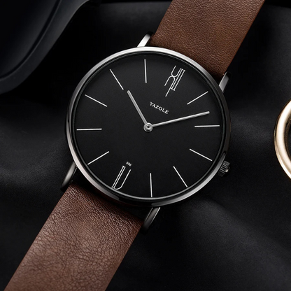 The Sterling Cowhide Watch