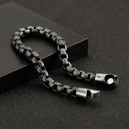 Chain and Link Bracelet for Men