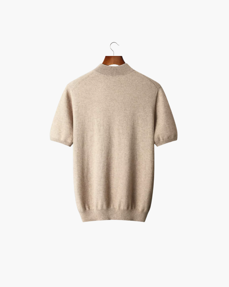 Zalecta | Timeless Mock Neck Shirt