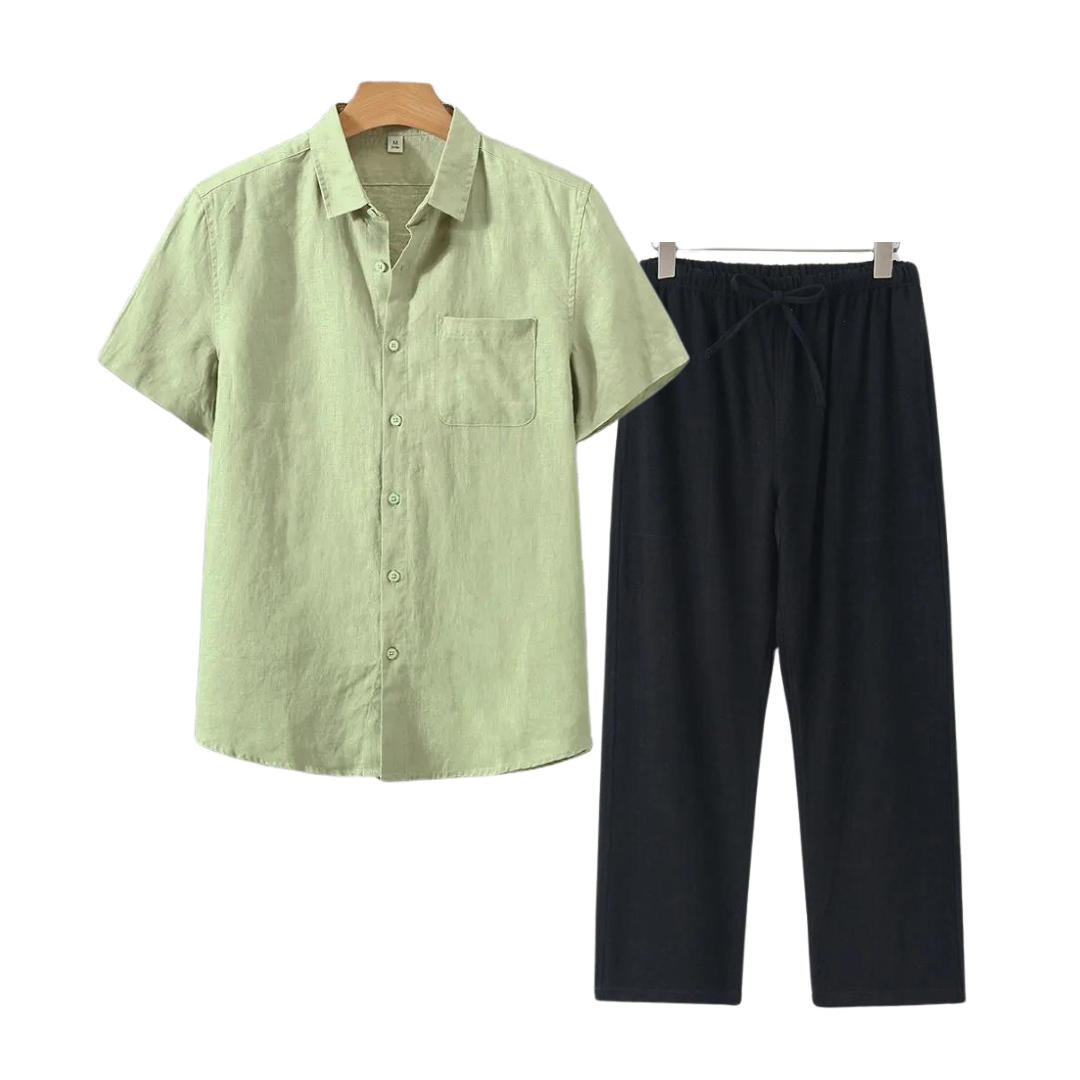 Aulier™ Linen Sets (Short Sleeves)