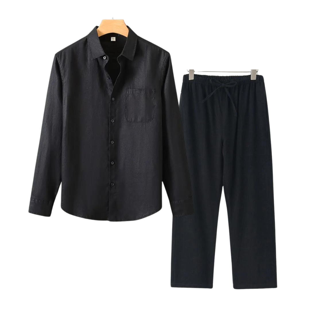 Aulier™ Linen Set (Long Sleeves)