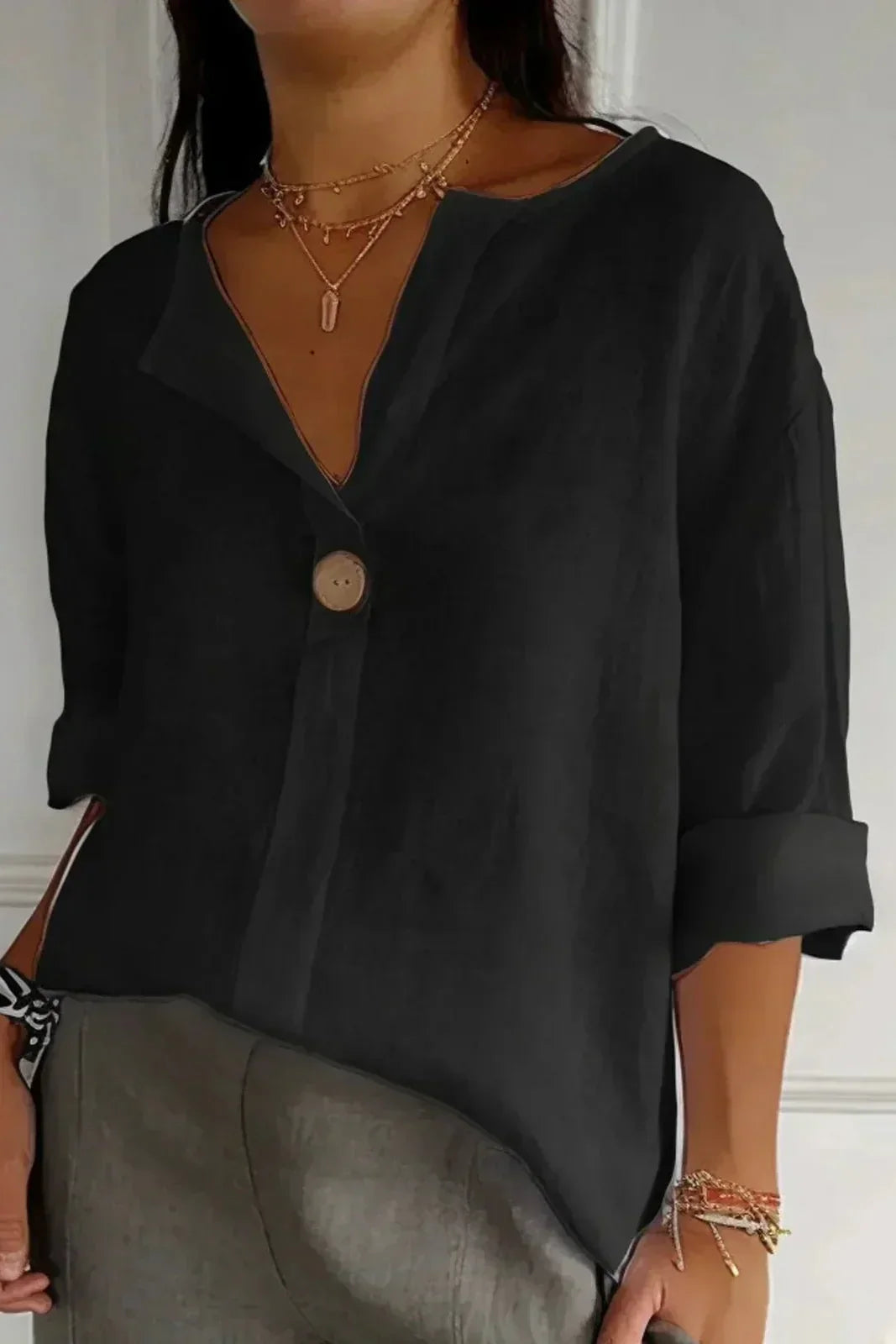 Zamma | Casual Linen Top