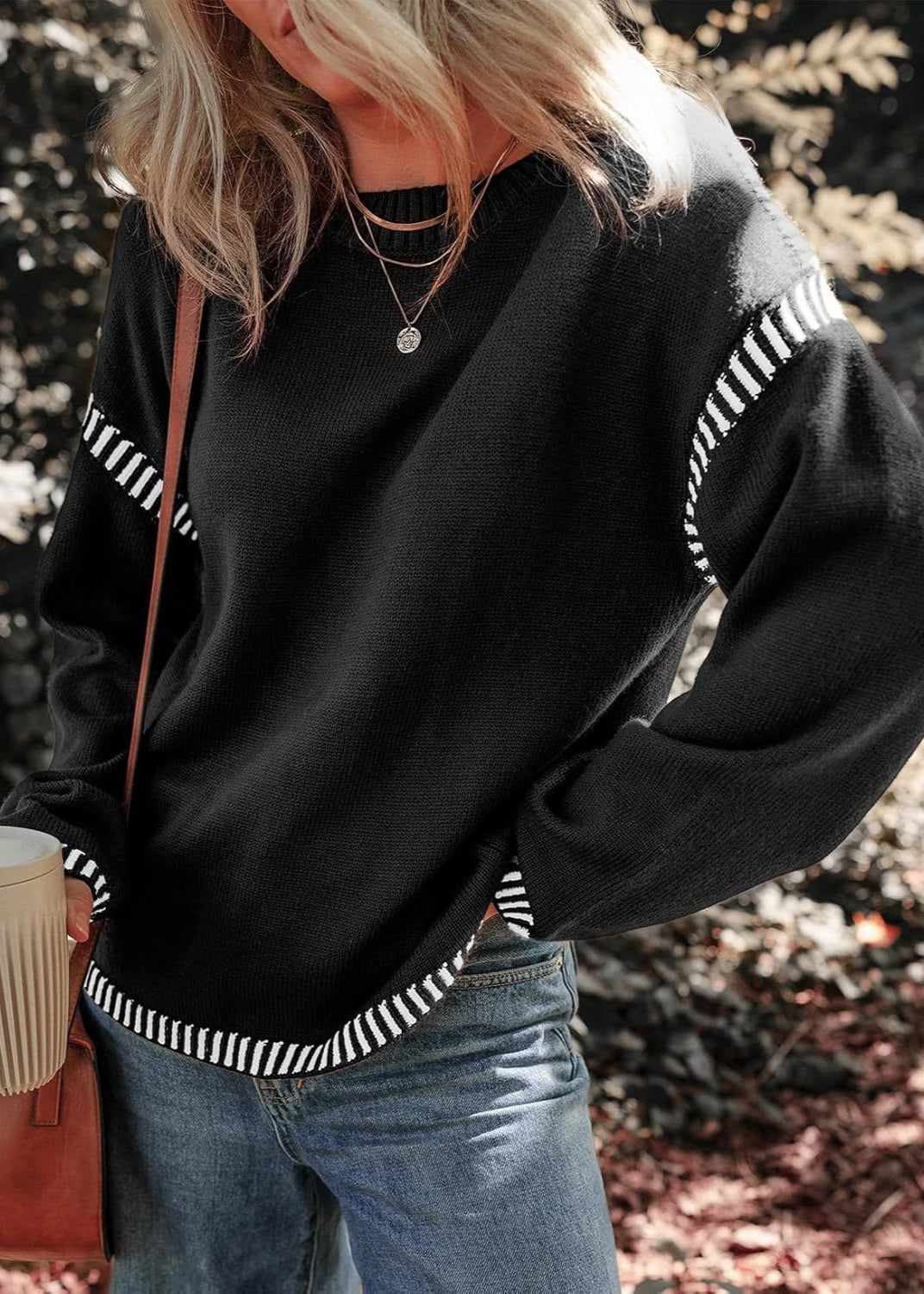 Marisa | Chic Contrast Jumper