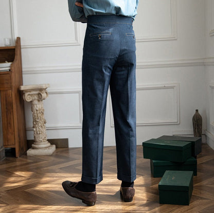 Straight Denim Trousers Portovenere