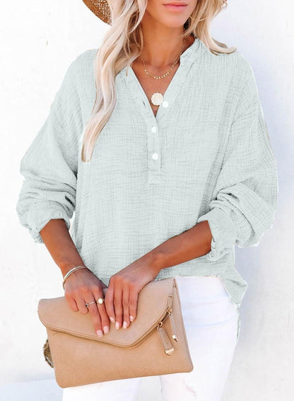 Vicky | Casual Button-Up Blouse