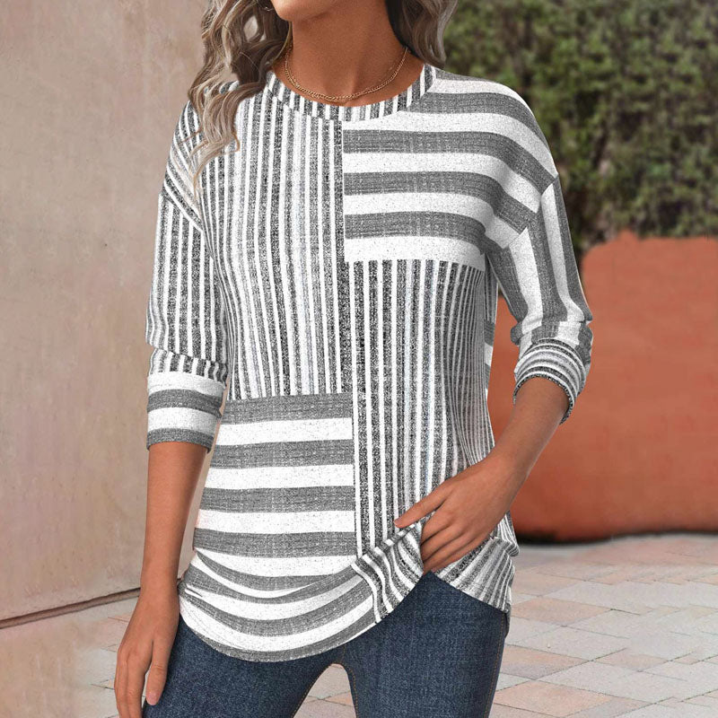 Samara | Lightweight Striped Top