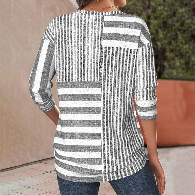Samara | Lightweight Striped Top