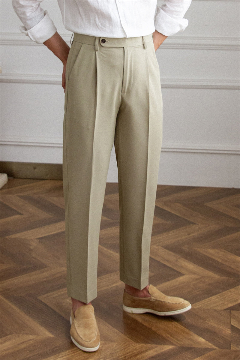 Single Pleat Trousers Senequier