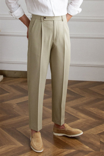 Single Pleat Trousers Senequier