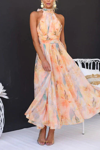 Sari™ | Watercolour Maxi Dress
