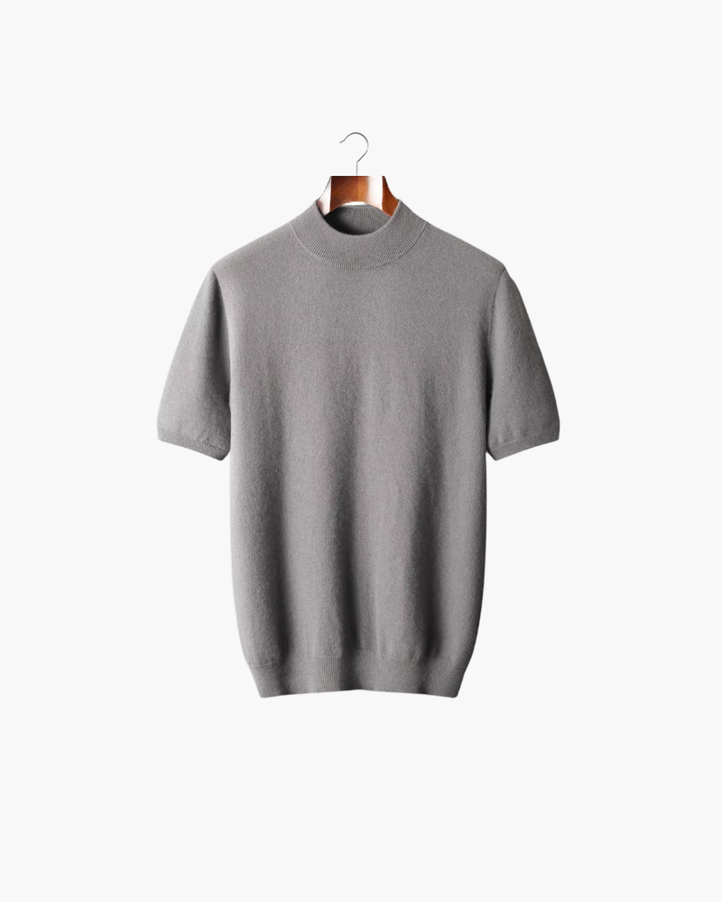 Zalecta | Timeless Mock Neck Shirt