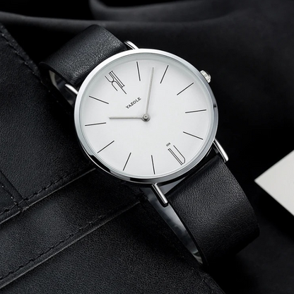 The Sterling Cowhide Watch