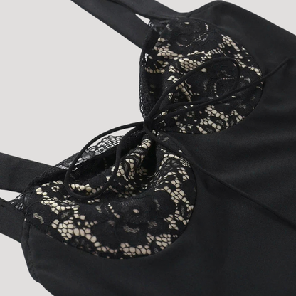 Lace Corset Mini Dress for Evening Wear