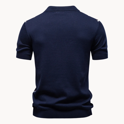 Enrico | Refined Zip Polo
