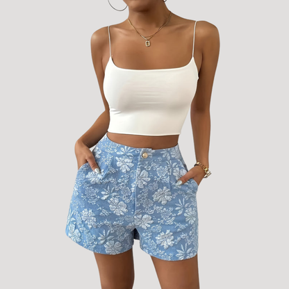 Women’s Tailored Floral Summer Shorts