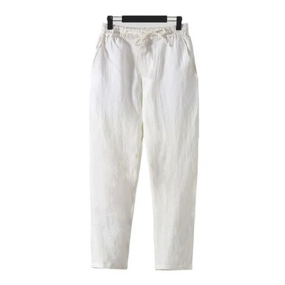 Paris™ - Linen Trousers (Straight Cut)