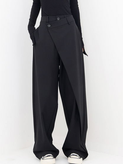 Raphaëlle - Asymmetrical Fashion Trousers