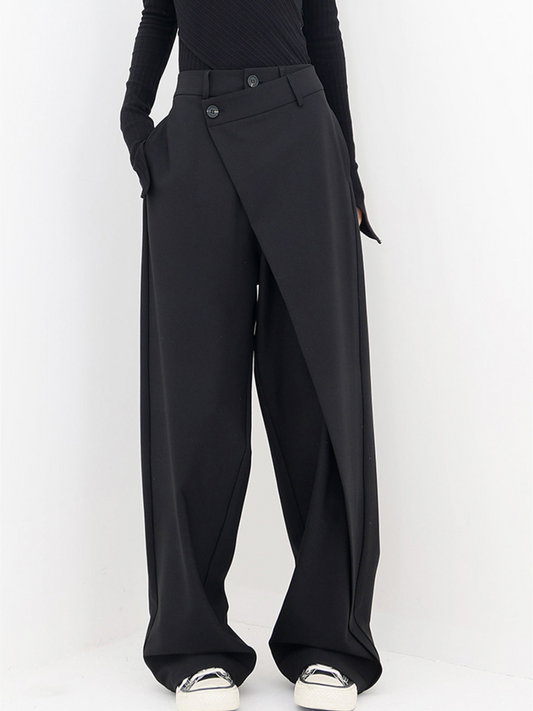 Raphaëlle - Asymmetrical Fashion Trousers