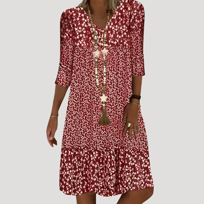 Floral Summer Shift Dress for Casual Occasions