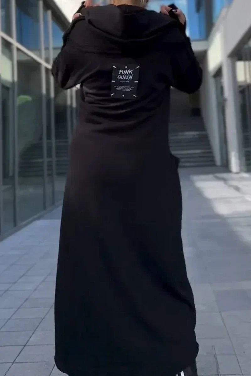 MANA™ | LONG HOODIE WITH ZIP IN LIGHTWEIGHT AND BREATHABLE FABRIC