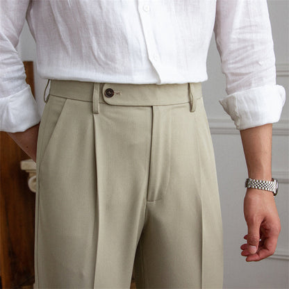 Single Pleat Trousers Senequier