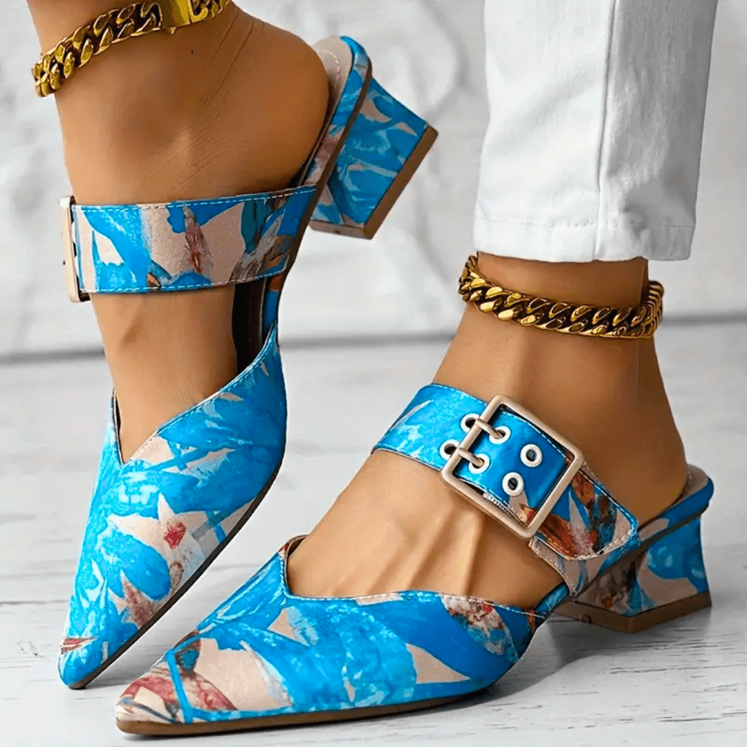 Bello | Bright Rainbow Heels