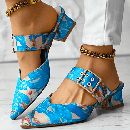 Bello | Bright Rainbow Heels