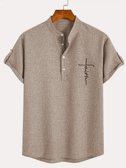 Zalecta | Modern Polo with Stand-Up Collar