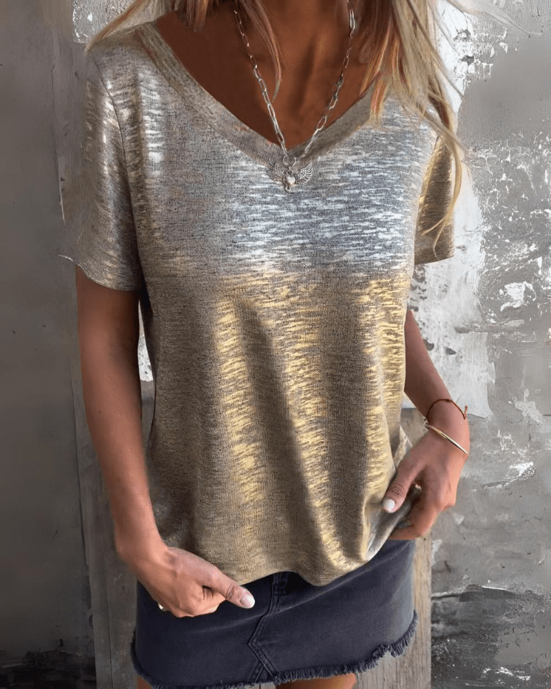 Melanie | Elegant Sleeve T-shirt