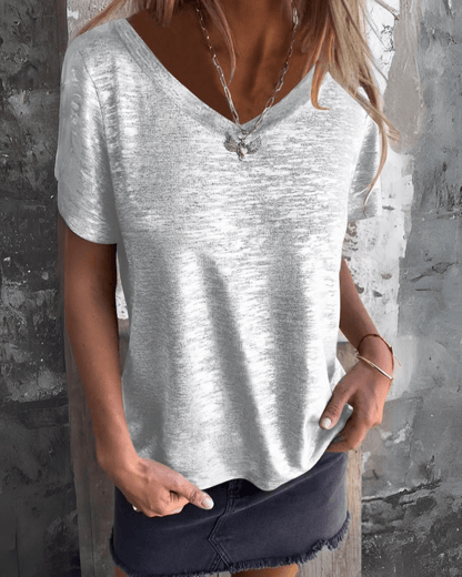 Melanie | Elegant Sleeve T-shirt