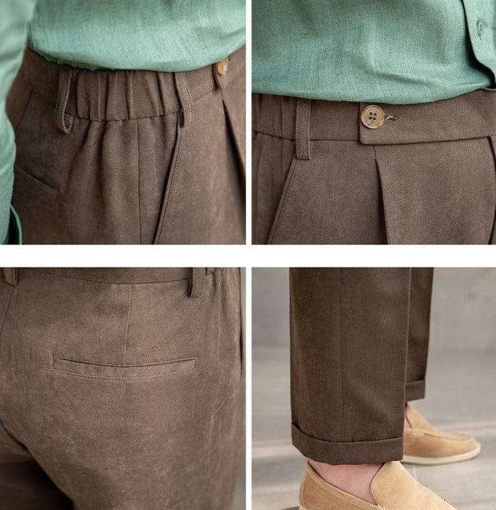 Soft Velvet Trousers Corniglia