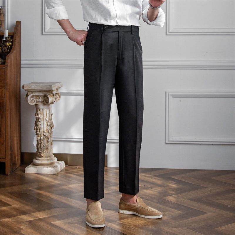 Single Pleat Trousers Senequier