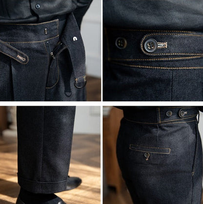 Straight Denim Trousers Portovenere