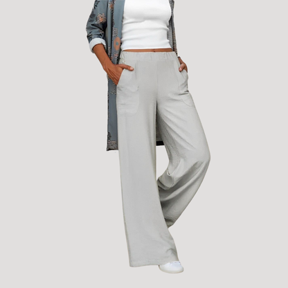 Women’s Flattering High Waist Wide Leg Trousers