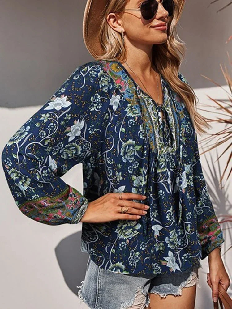 Ginie | Boho Summer Blouse