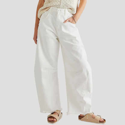 Women’s High Waist Barrel Leg Jeans