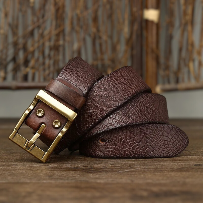 Heritage Cowhide Belt