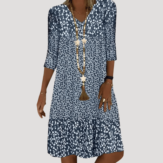 Floral Summer Shift Dress for Casual Occasions