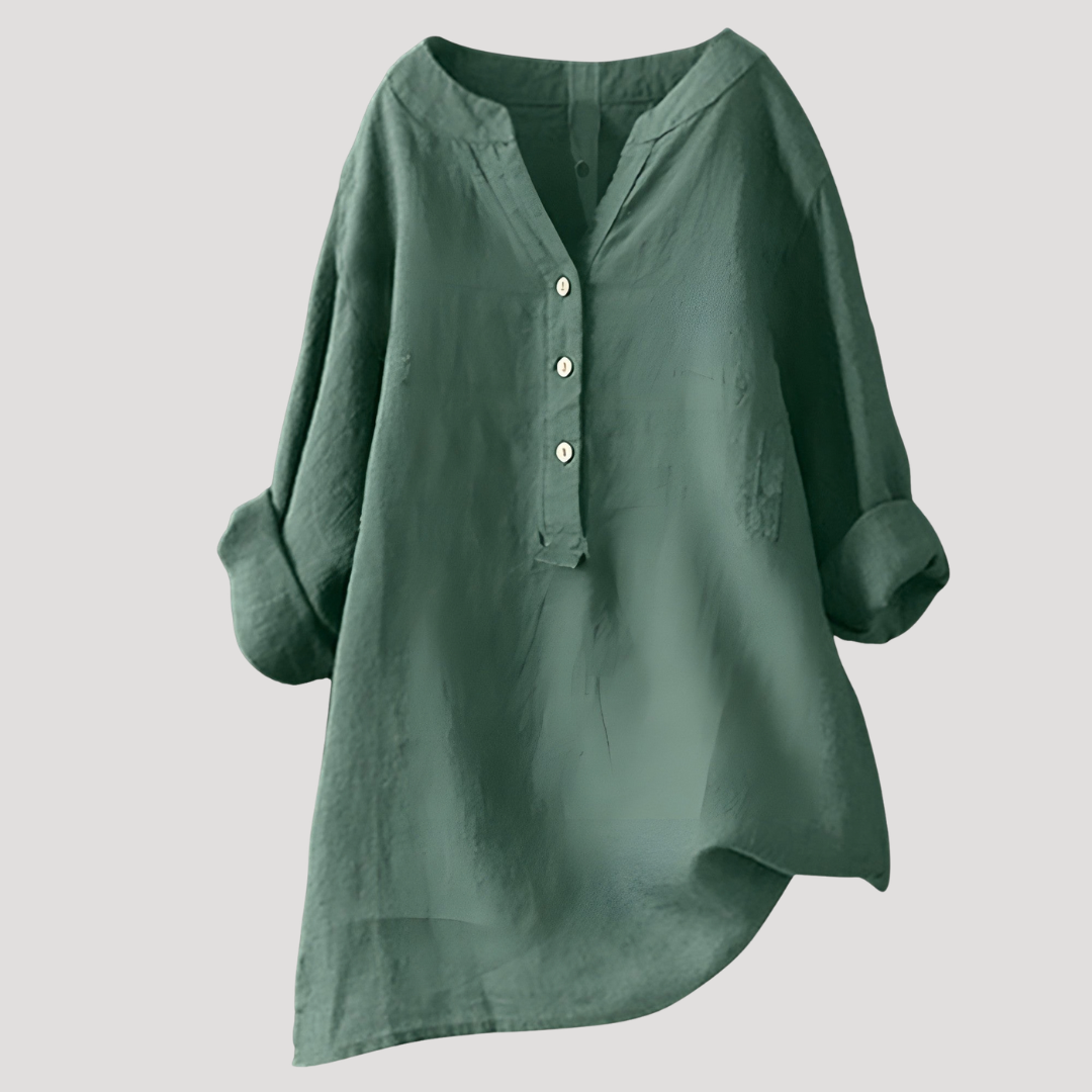 Women's Loose Fit Longline Tunic Top