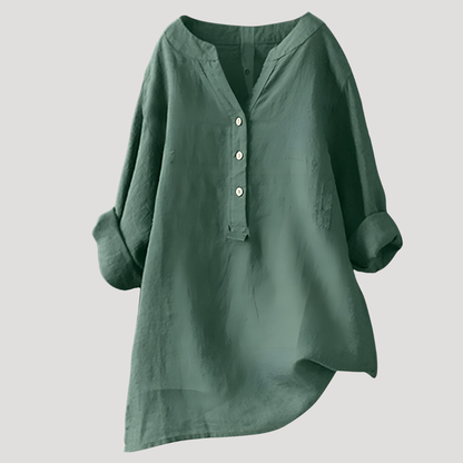 Women's Loose Fit Longline Tunic Top
