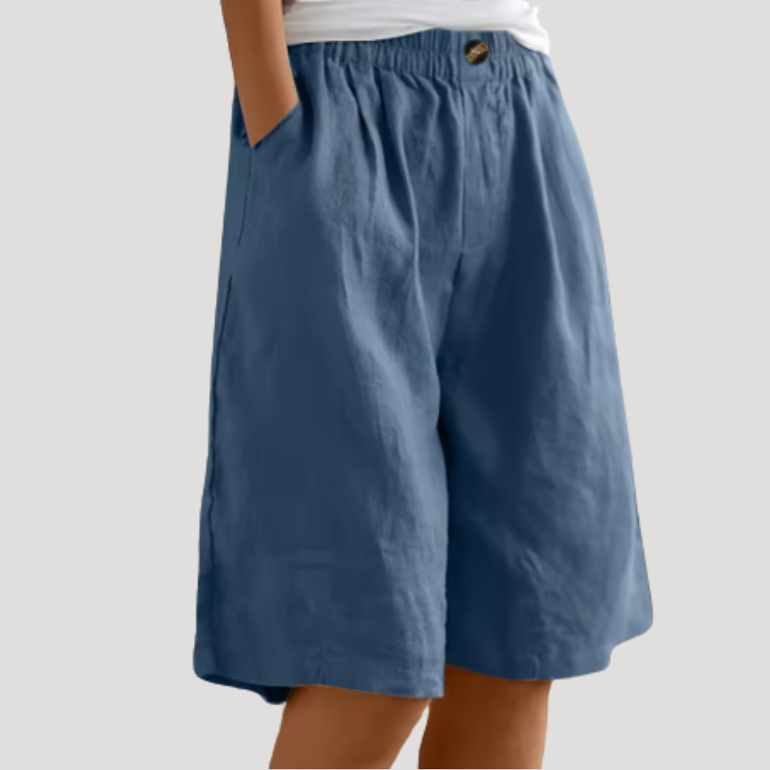 Women’s Elastic Waist Comfort Shorts
