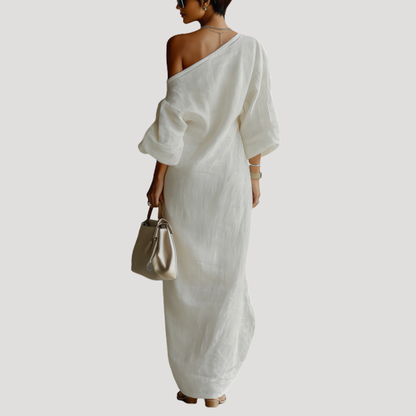 Women’s Elegant Summer One Shoulder Maxi Dress