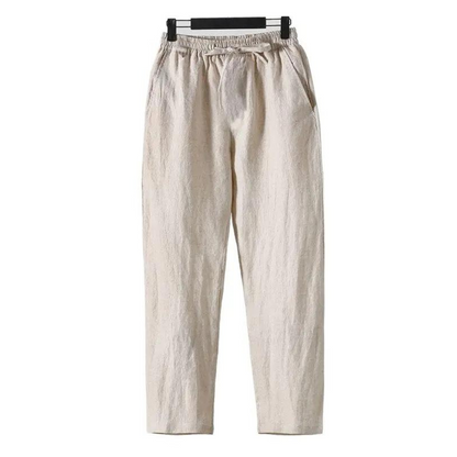 Paris™ - Linen Trousers (Straight Cut)
