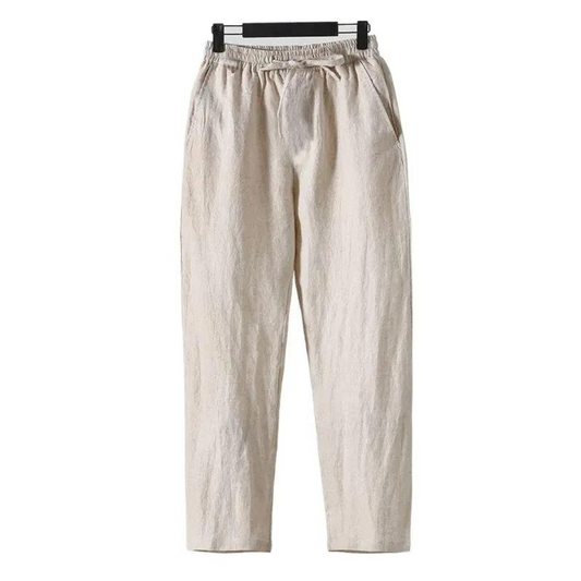Paris™ - Linen Trousers (Straight Cut)