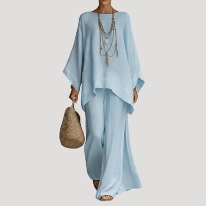 Women’s Relaxed Co Ord Wide Leg Set