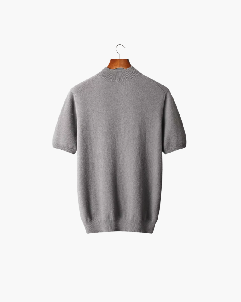 Zalecta | Timeless Mock Neck Shirt